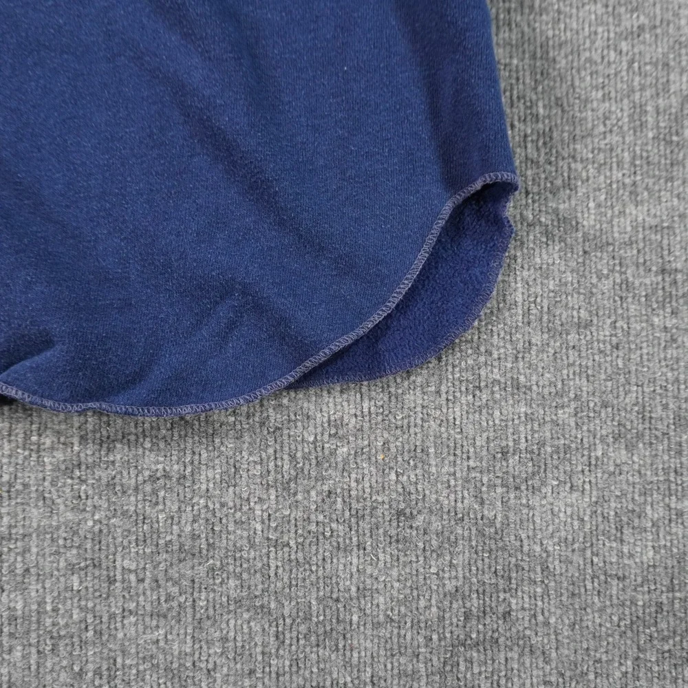 Champion Sweatshirt Mens Medium Blue USA Graphic Cut Off Muscle Retro 70s 80s